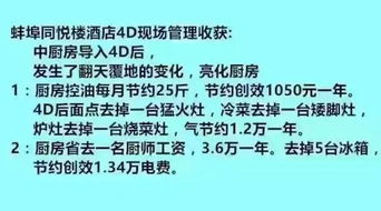 餐飲酒店業4D食品安全現場管理體系 構筑高效餐飲管理的堅固基石